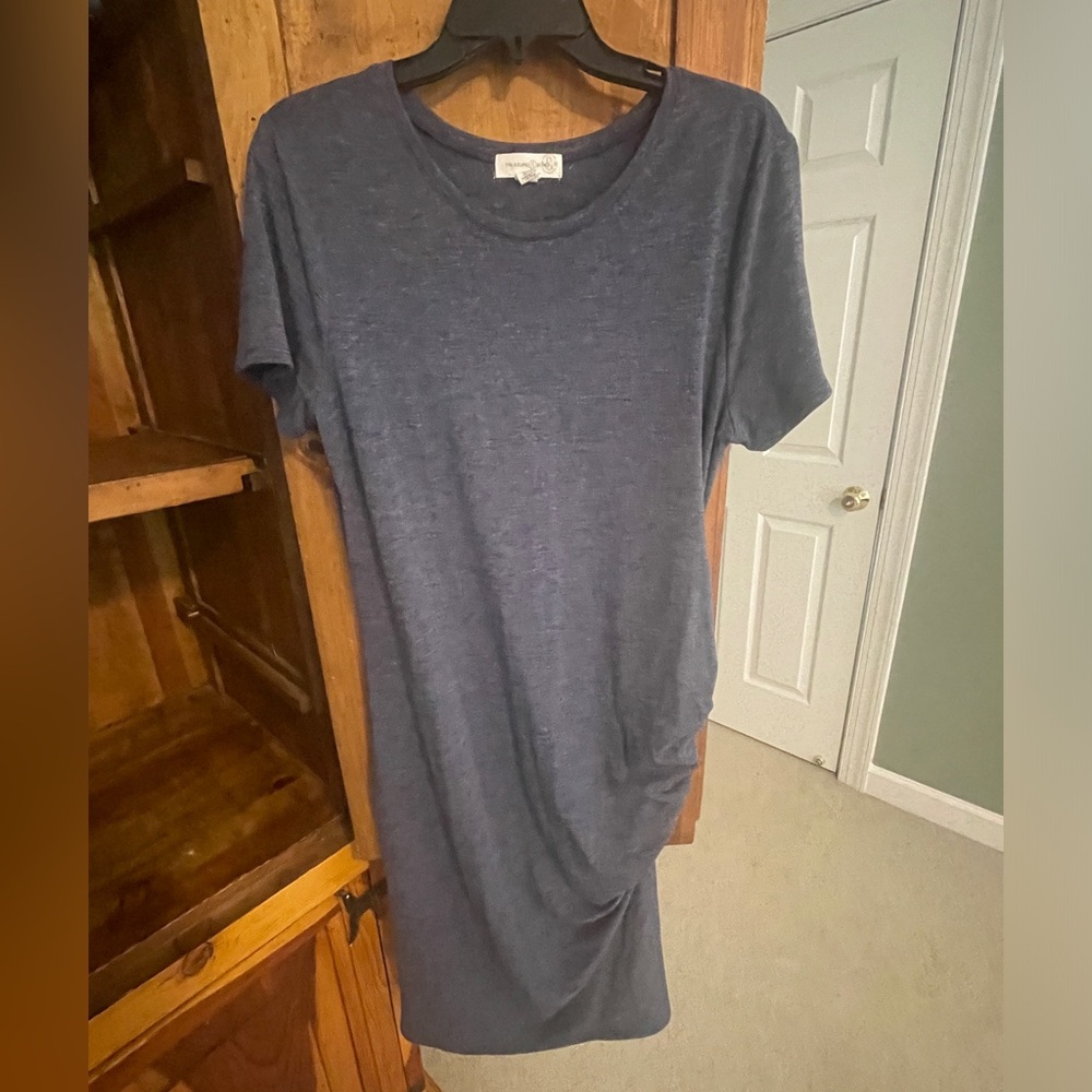 Women's Treasure & Bond Side Ruched BodyCon Dress - Size - XL - Picture 2 of 6